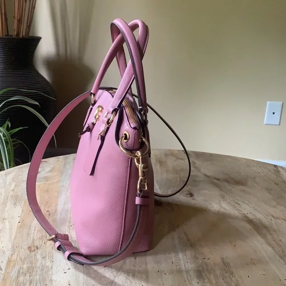 COACH Remi Satchel Pebbled Leather - - Picture 5 of 14